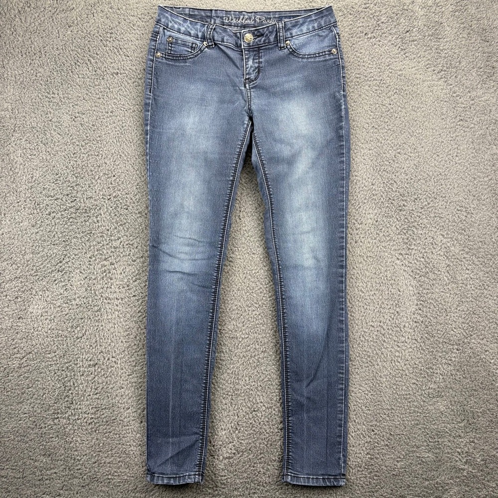 Wishfulโ Park Sophia Skinny Jeans Size 5 Blue Denim Womens Low Rise